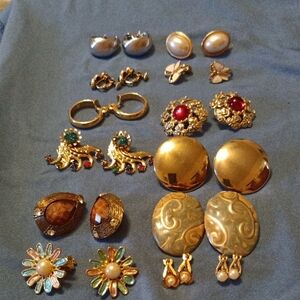 Elegant Gold and Silver Jewelry Set